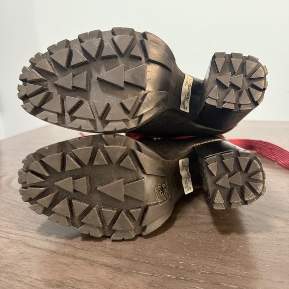 Schutz Zara Lug Sole Leather Boots size 8 B - Picture 8 of 11